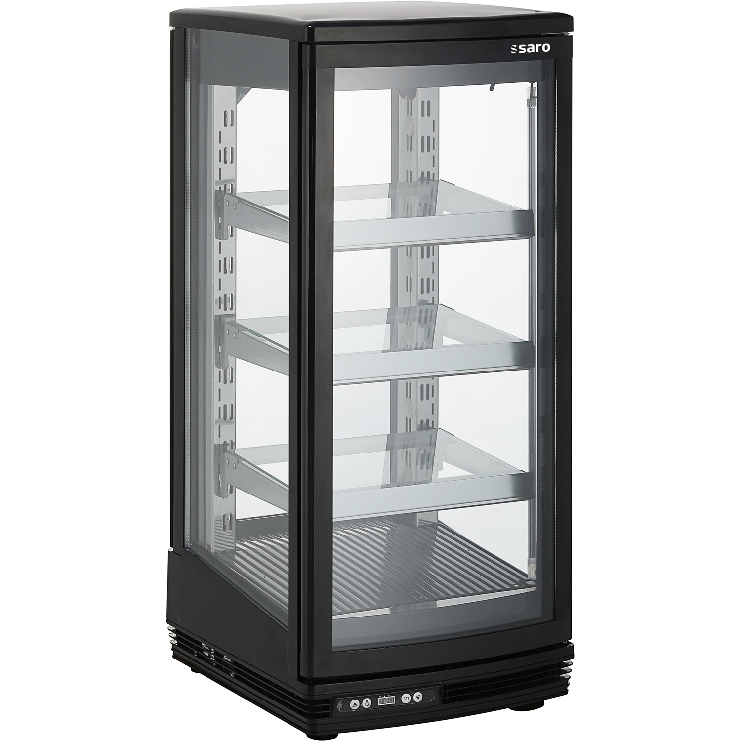 SARO Kühlvitrine Modell SC 95. schwarz