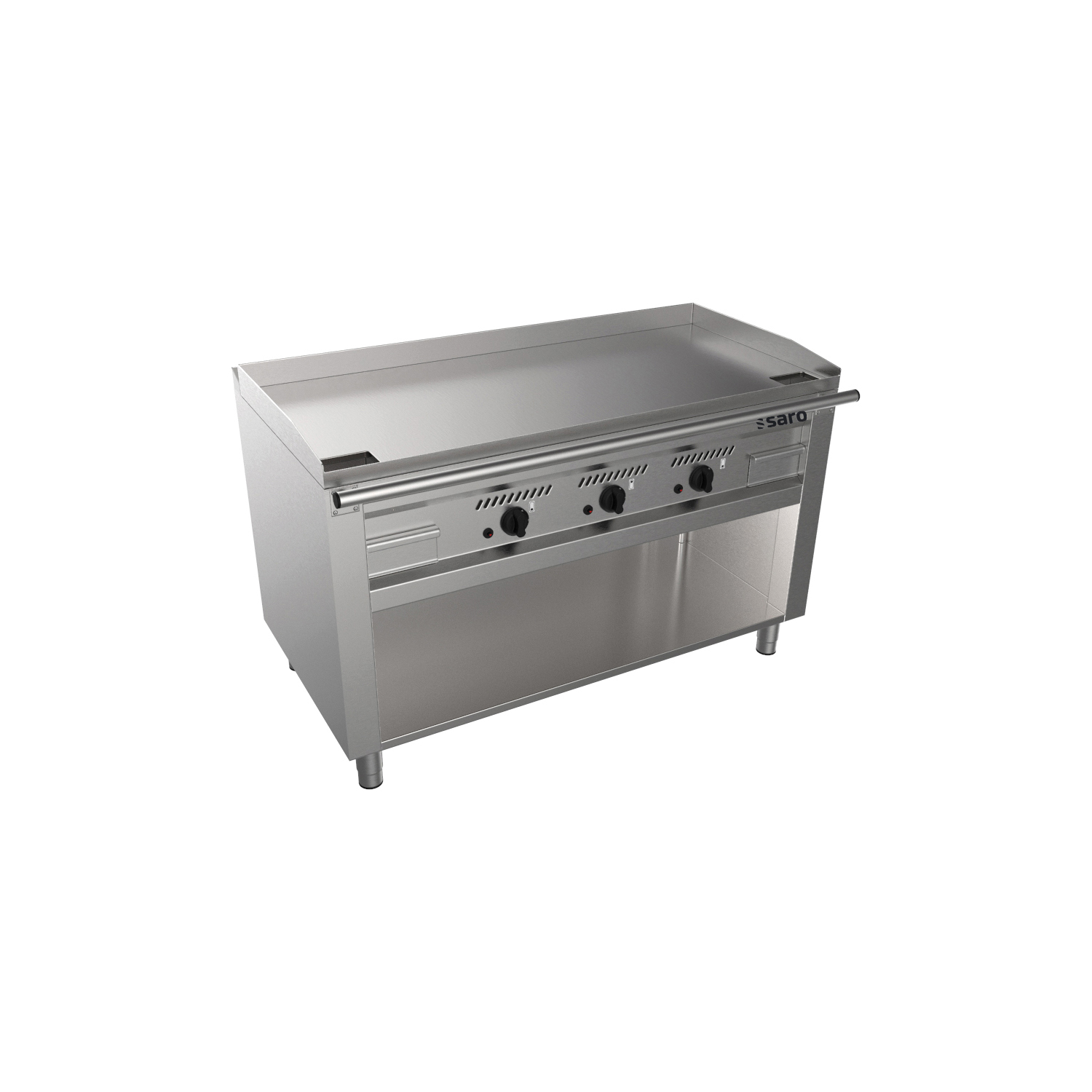 SARO Gas-Teppanyakigrill offenem Unterbau Modell TEB3/140 G