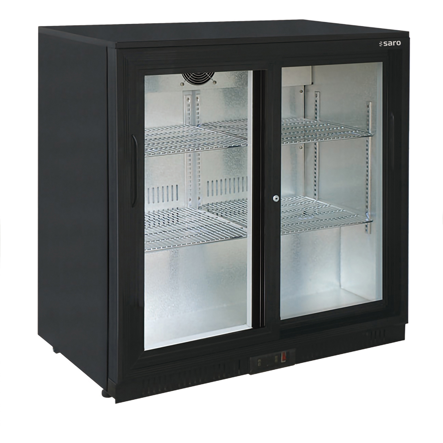 SARO Barkühlschrank mit 2 Schiebetüren, Modell BC 198 SD