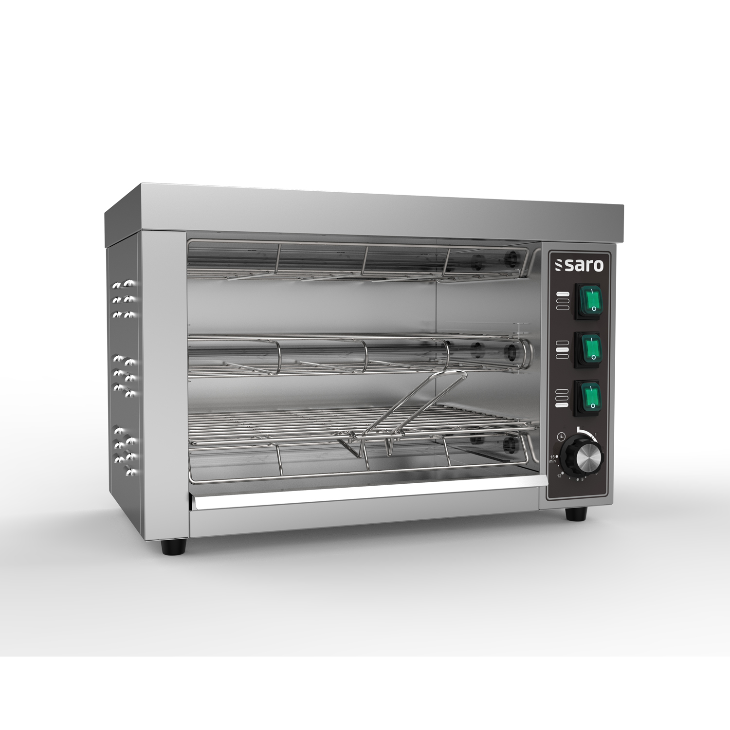 SARO Doppelter Quarzröhren-Toaster Modell ALIVA