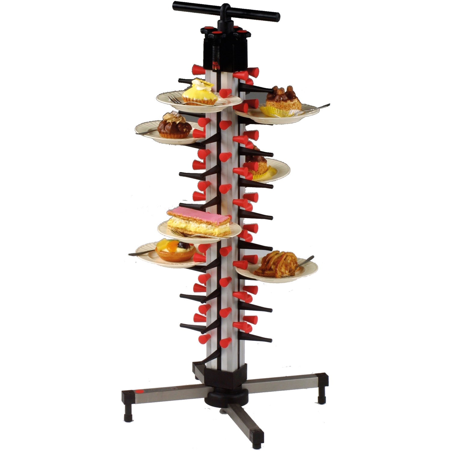 SARO Tellerstapelsystem Plate-Mate Tisch Modell TM-36