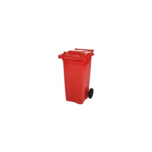 SARO 2 Rad Müllgroßbehälter 120 Liter  -rot- Modell MGB120RO