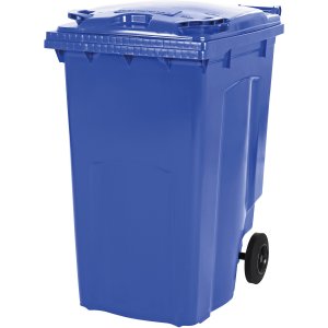 SARO 2 Rad Müllgroßbehälter 340 Liter  -blau- Modell MGB340BL
