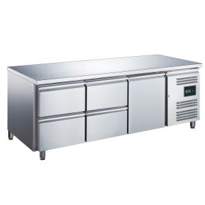 SARO Kühltisch mit 1 Tür und 2x 2er Schubladenset, Modell EGN 3140 TN