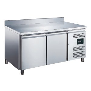 SARO Kühltisch mit 2 Türen und Aufkantung, Modell EGN 2200 TN