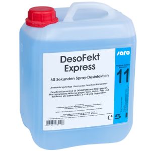 SARO DesoFekt Express 60 Sekunden Spray-Desinfektion
Modell NR.11