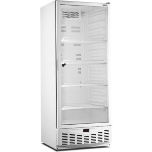 SARO Kühlschrank mit Glastür - weiß, Modell MM5 PV