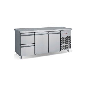 SARO Kühltisch, 2er Schubladen + 2 Türen Modell PG 185 1S2P