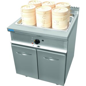 Dim Sum Dampfgarer mit Unterschrank Modell L7/DSE800BC