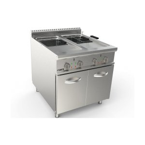 SARO Elektrofritteuse 2 x 21 L Modell LQ / FRE2V21