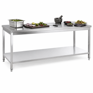 ZORRO Edelstahl Arbeitstisch ZAT 180/60 | 1800 x 600 x 850 mm