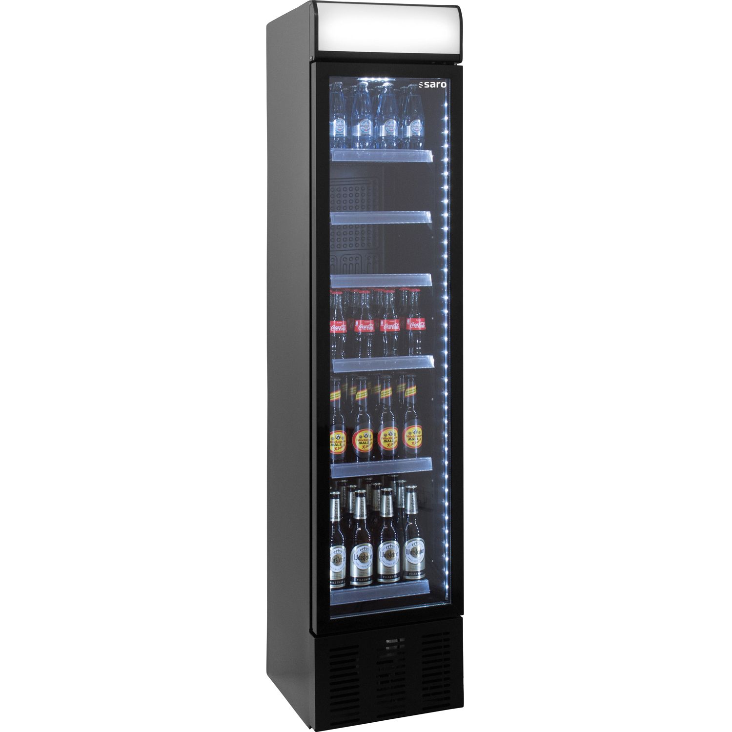 Getränkekühlschrank mit Werbetafel Modell GTK 382 - konkursverkauf24.,  693,00 €