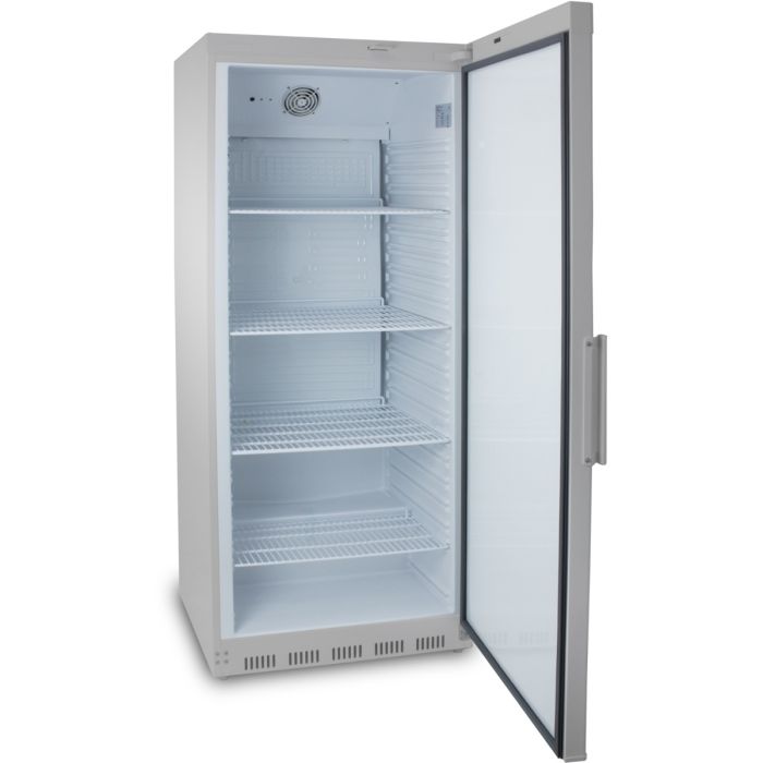 ZORRO Lagerkühlschrank ZHT ECO 600 R s/s | Edelstahl | 4 Roste