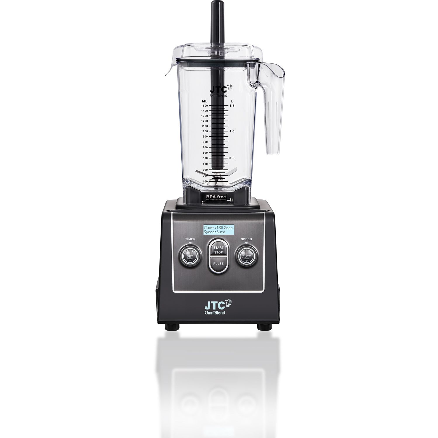 SARO Krachtige Blender model TM 900 S, zwart