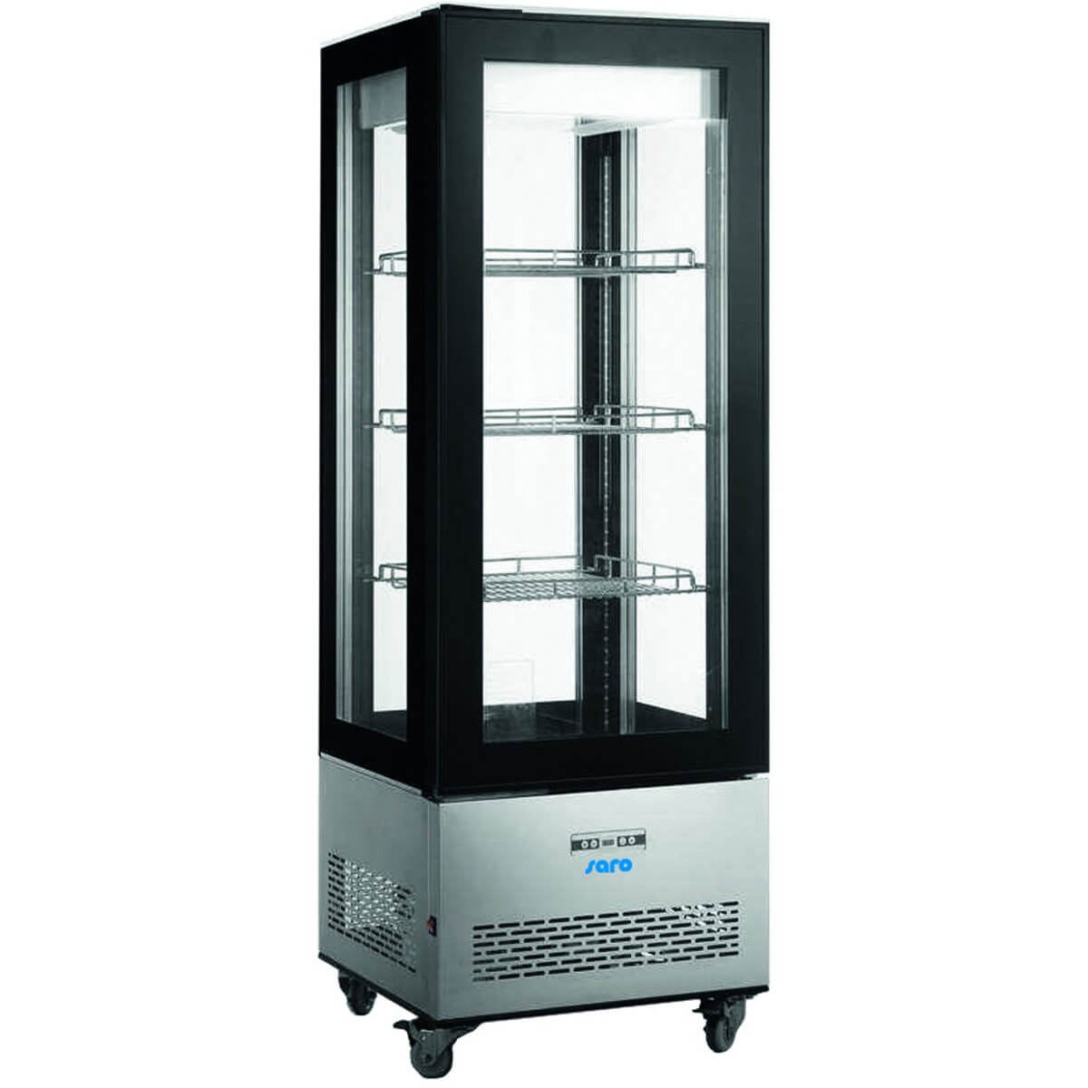 Tisch-Kühlvitrine schwarz Modell KATRIN | Saro, 600,00 Tisch-Kühlvitrine schwarz Modell KATRIN | Saro, 600,00
