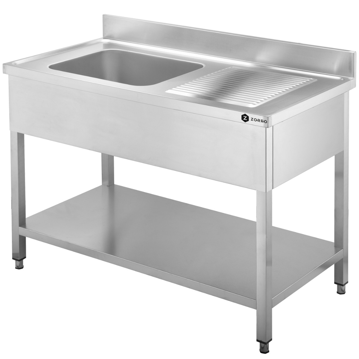 ZORRO Spültisch ZST 120/60/L | Becken links | 1200 x 600 x 950 mm