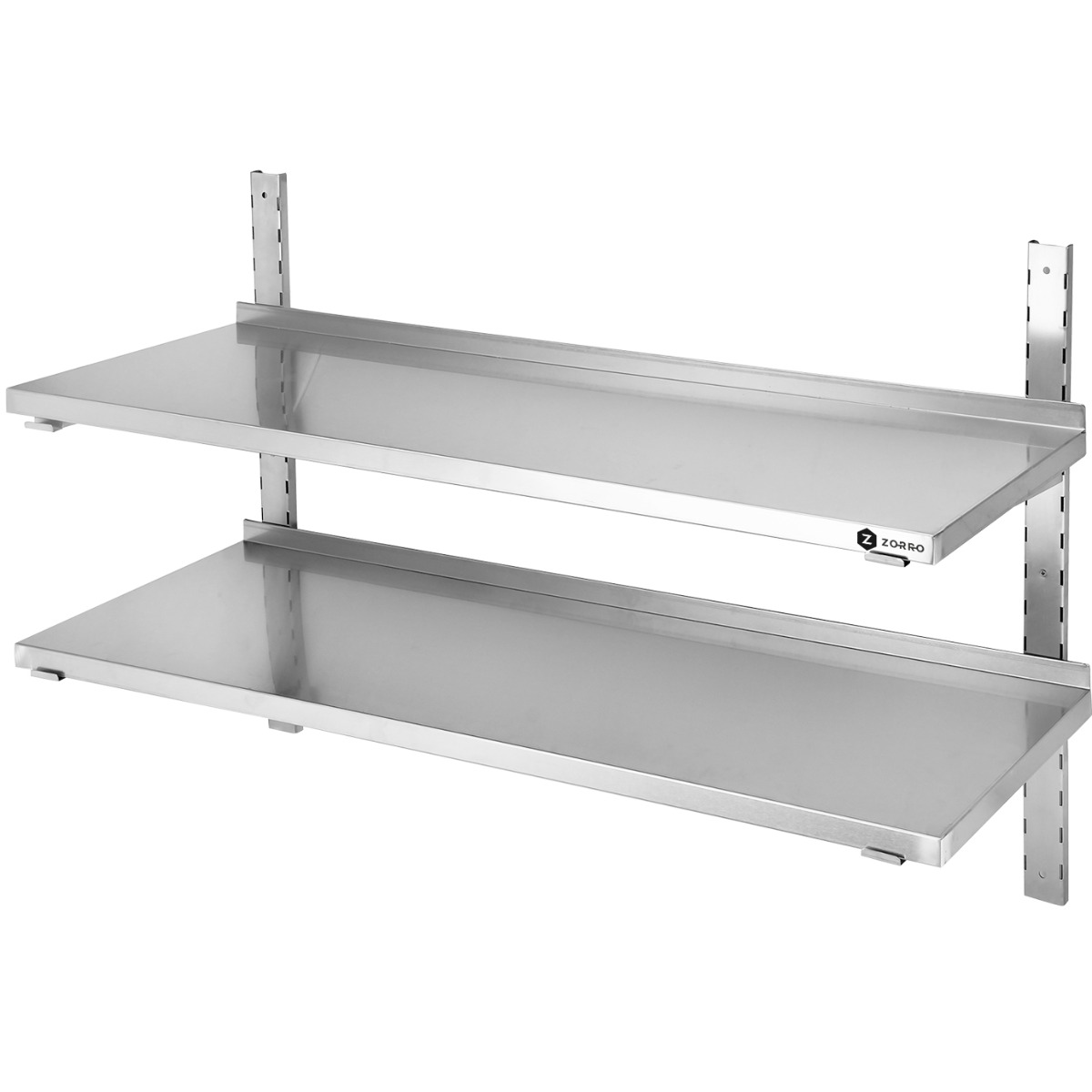 ZORRO Wandbord ZWBD 100/30 | 2 Böden | 1000 x 300 x 700 mm