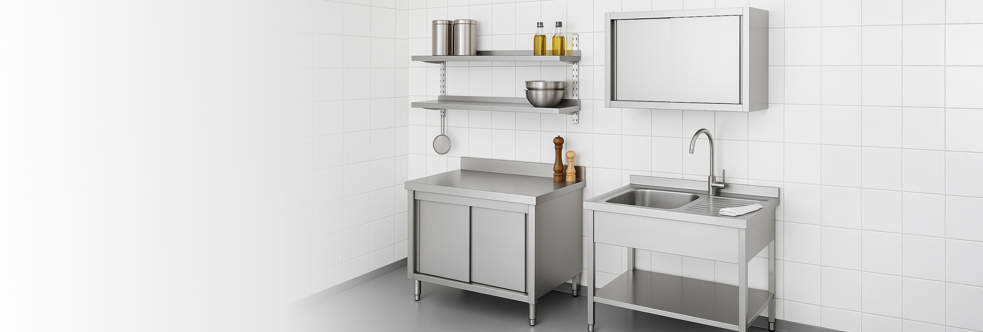 NEU: Edelstahlmöbel